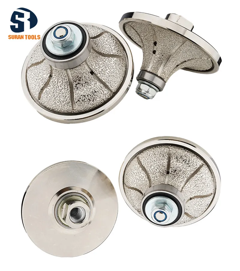 Mola per profilatura diamantata per piastrelle in ceramica a forma di V con becco toro per marmo